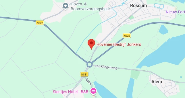 Kaart van Burg. van Randwijckstraat 86b, 5328 AV Rossum
