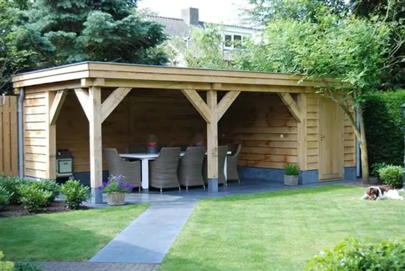 Terras met overkapping — Hedel 2023